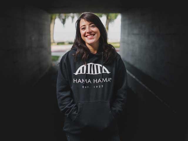 Classic Navy Pullover Bridge Hoodie - Image 3